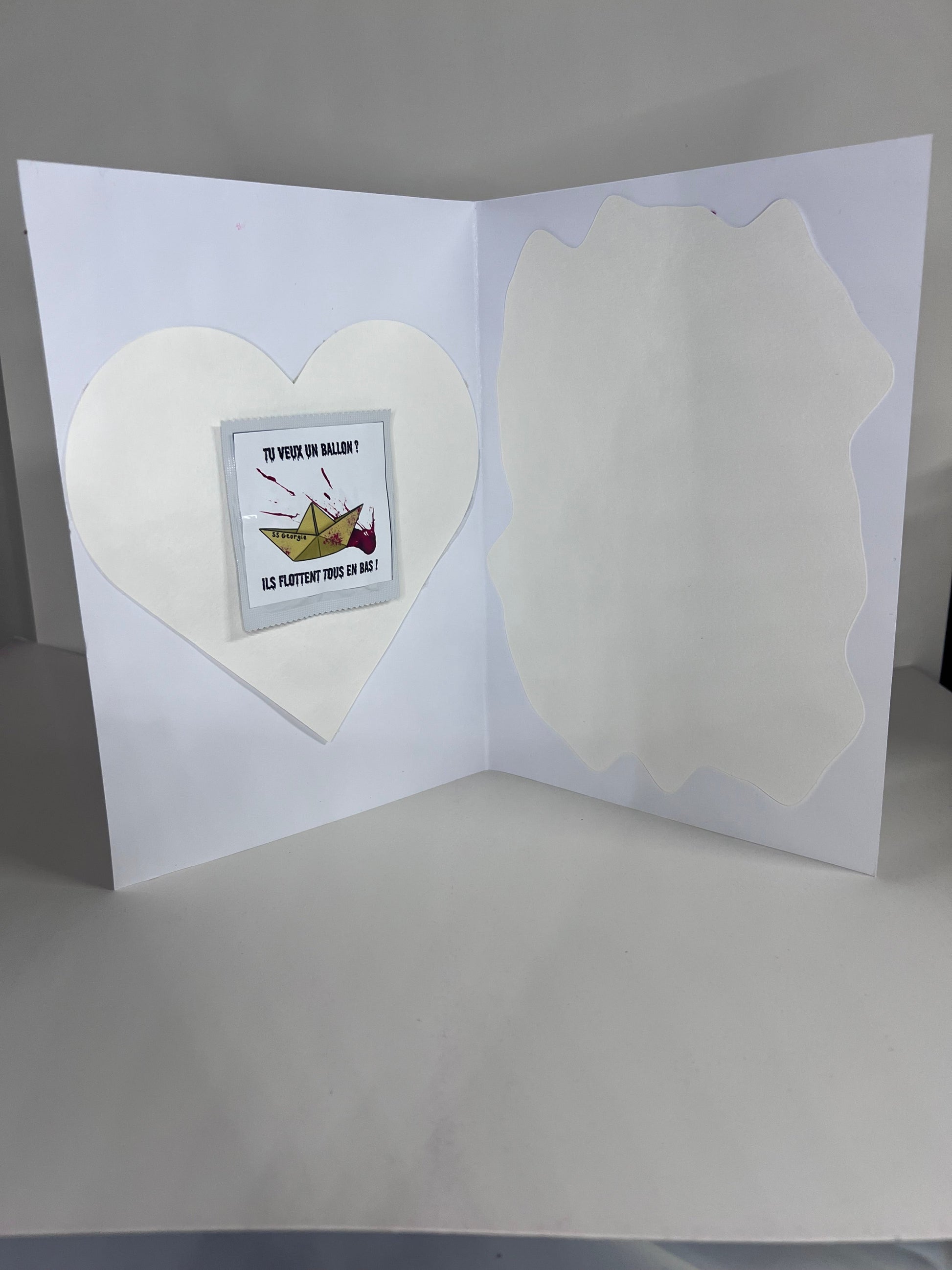 CARTE DE ST VALENTIN PENNYWISE 🎈🩸 LF DESIGNS