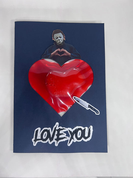 CARTE ST VALENTIN HALLOWEEN 🎃 LF DESIGNS