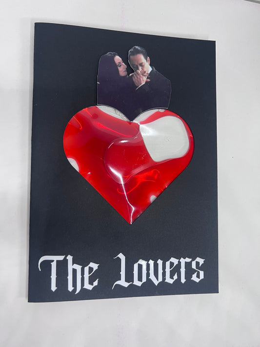 CARTE ST VALENTIN ADDAMS LF DESIGNS