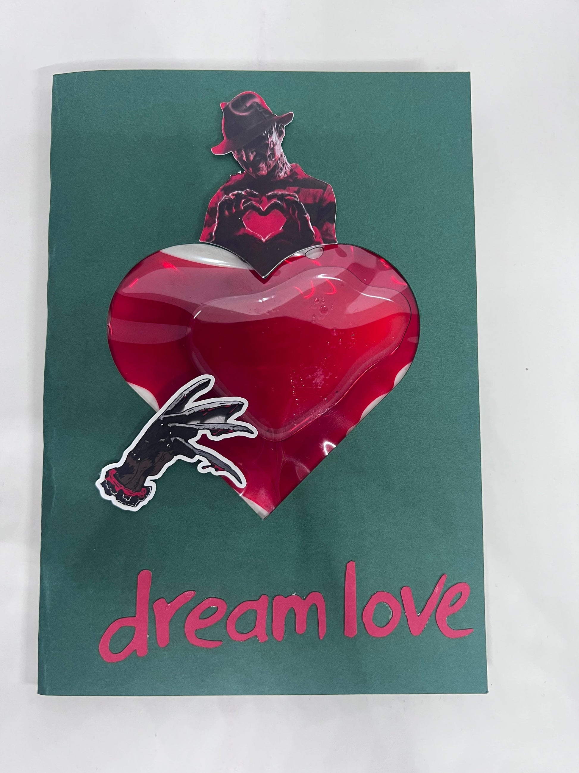 CARTE ST VALENTIN FREDDY KRUEGER LF DESIGNS
