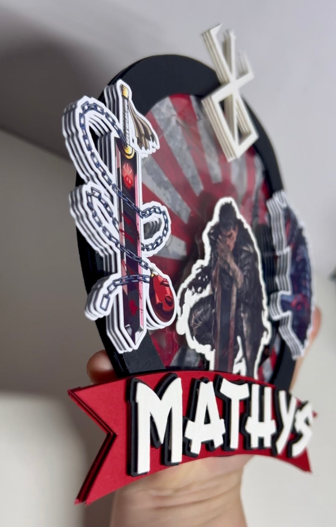 TOPPER CAKE BERSERK 🗡️ LF DESIGNS