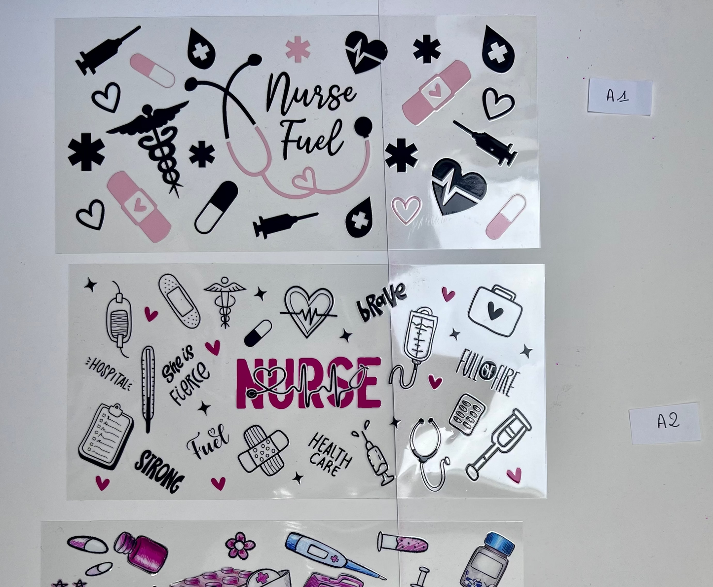STICKERS Soignant 🩺✨ LF DESIGNS